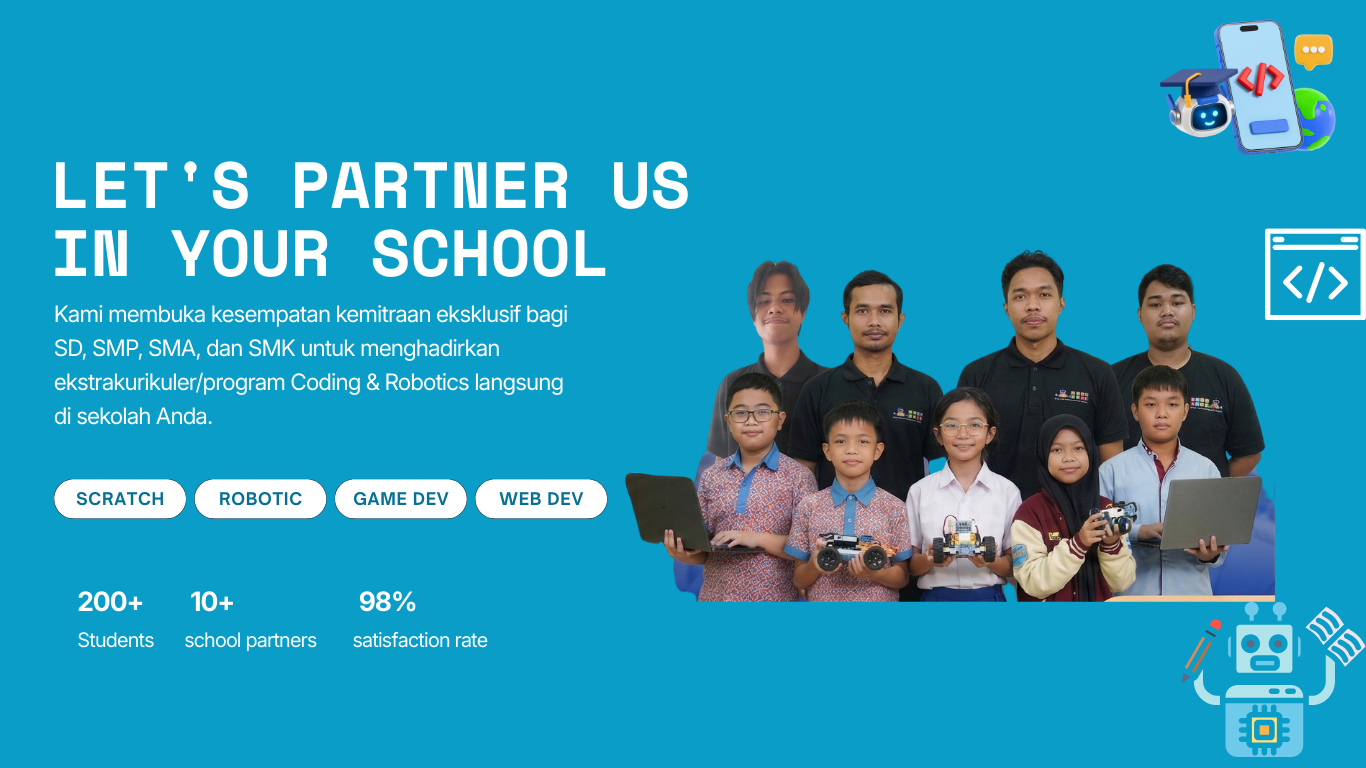 Partner with school — Robocode Education